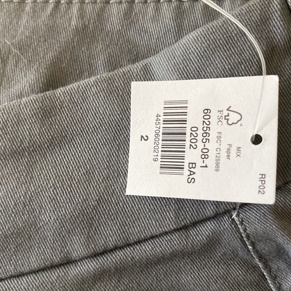 Mid-rise Boot-Cut Khakis GRAY NEW - Picture 3 of 6